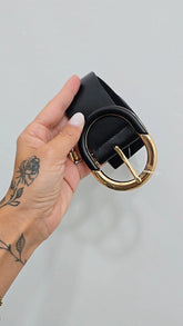 CINTURONE ELASTICO NERO